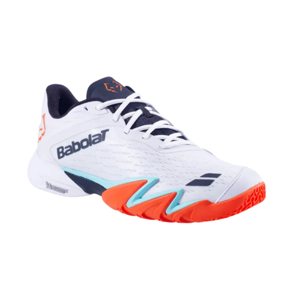 Chaussures de padel Homme Babolat Premura 3 Lebron Blanc/Orange