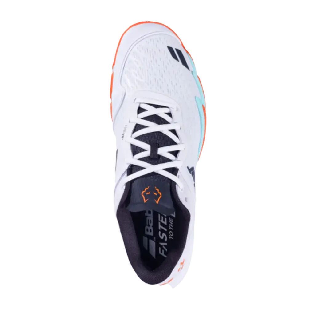 Chaussures de padel Homme Babolat Premura 3 Lebron Blanc/Orange