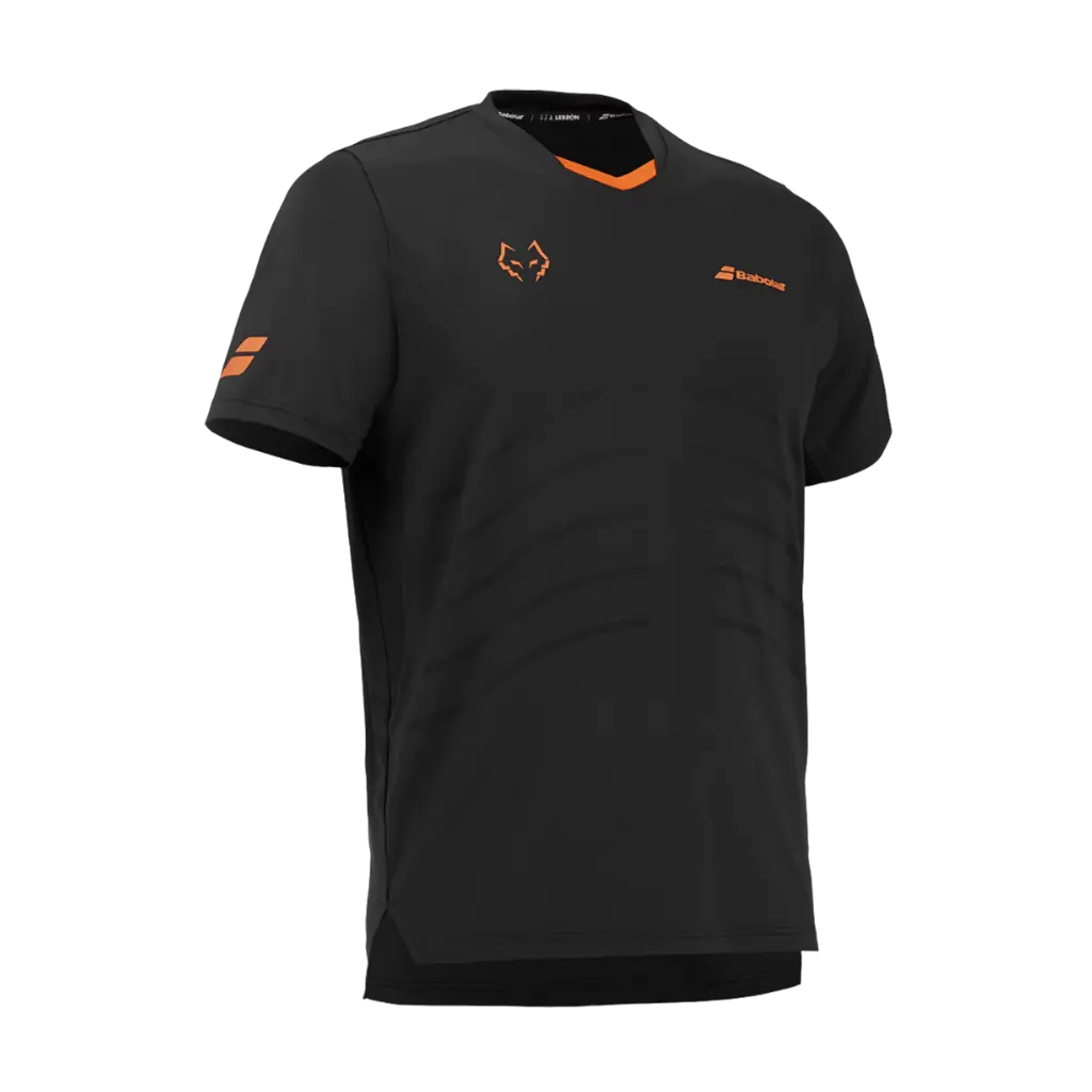 T-shirt de padel Babolat Lebron Replica Noir