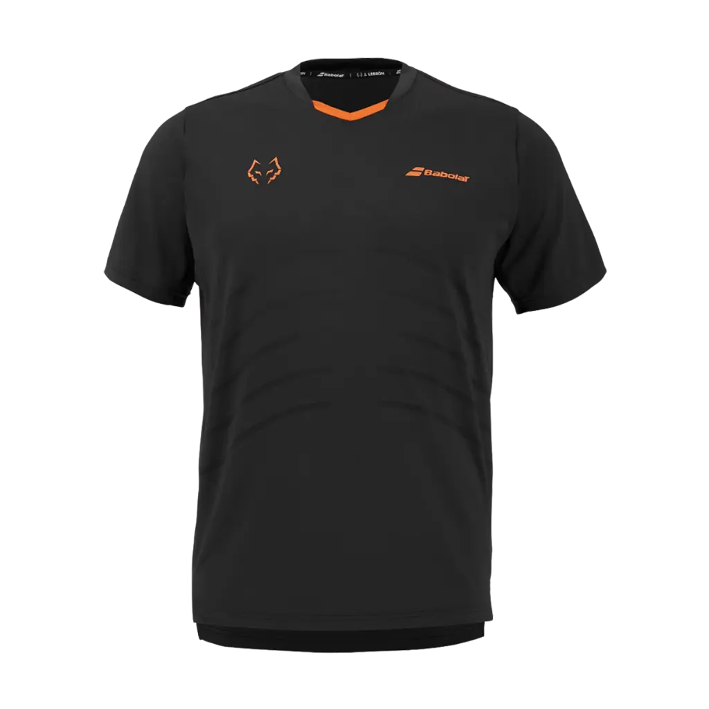 T-shirt de padel Babolat Lebron Replica Noir
