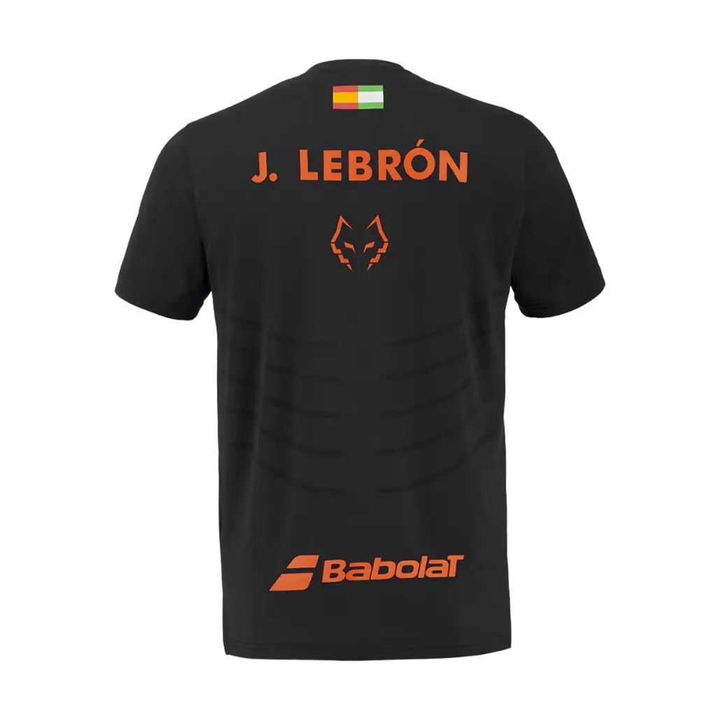 T-shirt de padel Babolat Lebron Replica Noir