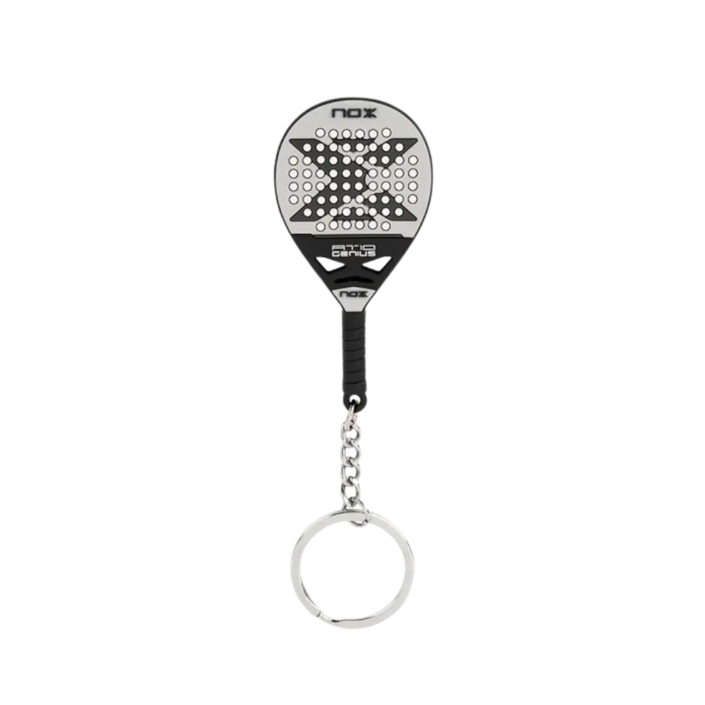 Porte clés nox raquette gris