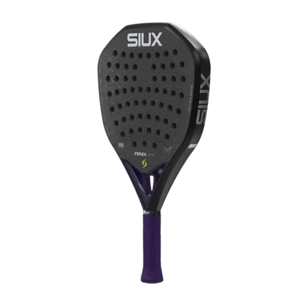 Raquette de padel Siux Fenix Pro VI Noir By Leo Augsbuger 2026