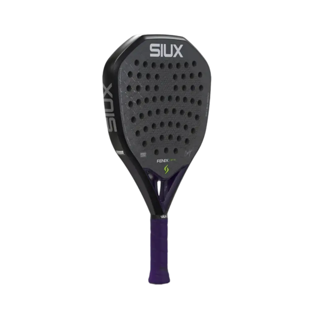 Raquette de padel Siux Fenix Pro VI Noir By Leo Augsbuger 2026
