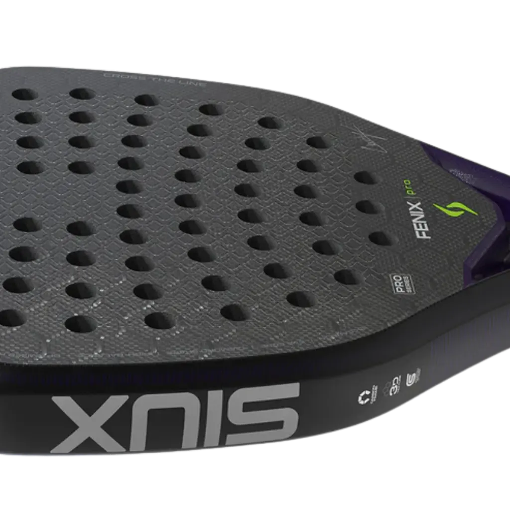 Raquette de padel Siux Fenix Pro VI Noir By Leo Augsbuger 2026