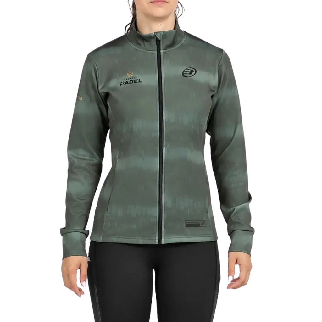 Sweat à zip de padel Bullpadel Patu Kaki