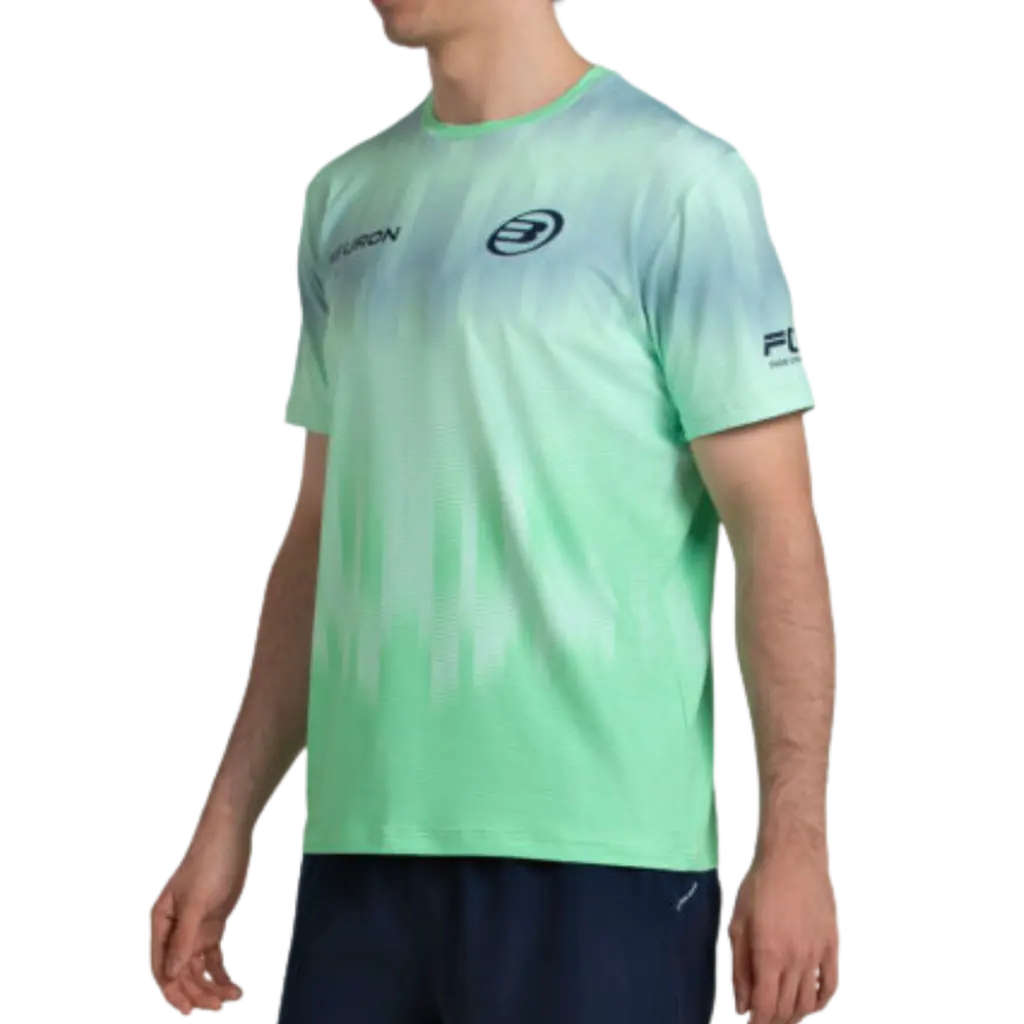 T-shirt de padel Bullpadel Chingotto Officiel Vert