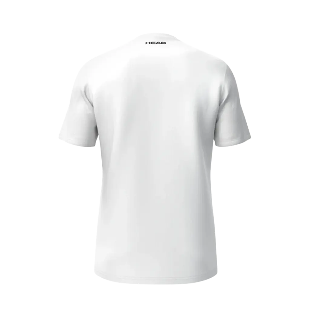 T-Shirt de padel Head Club Junior Tech Blanc
