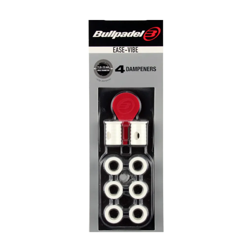 Antivibrateurs de padel Bullpadel Ease Vibe X4 Blanc