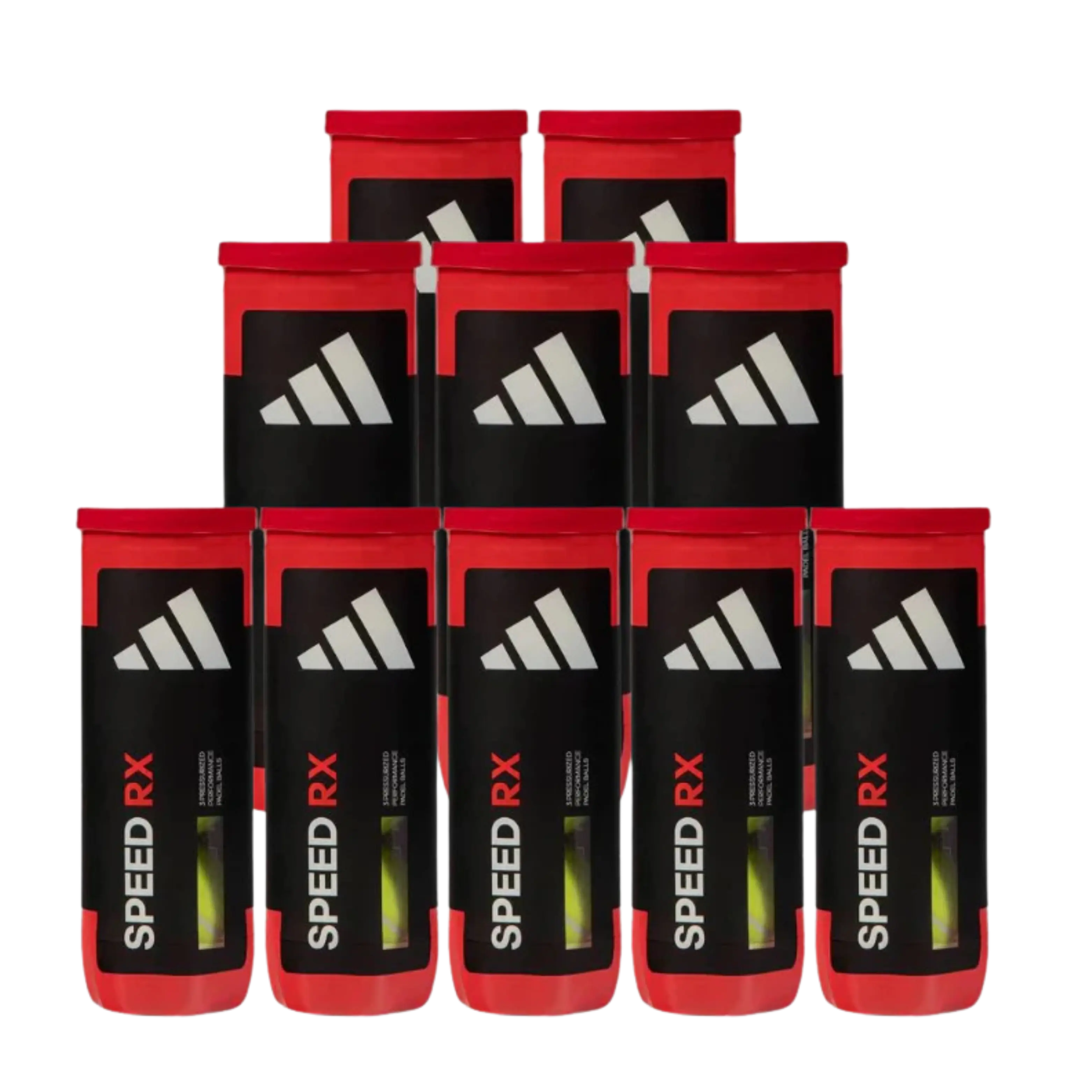 Balles de padel Adidas Speed RX Pack de 10
