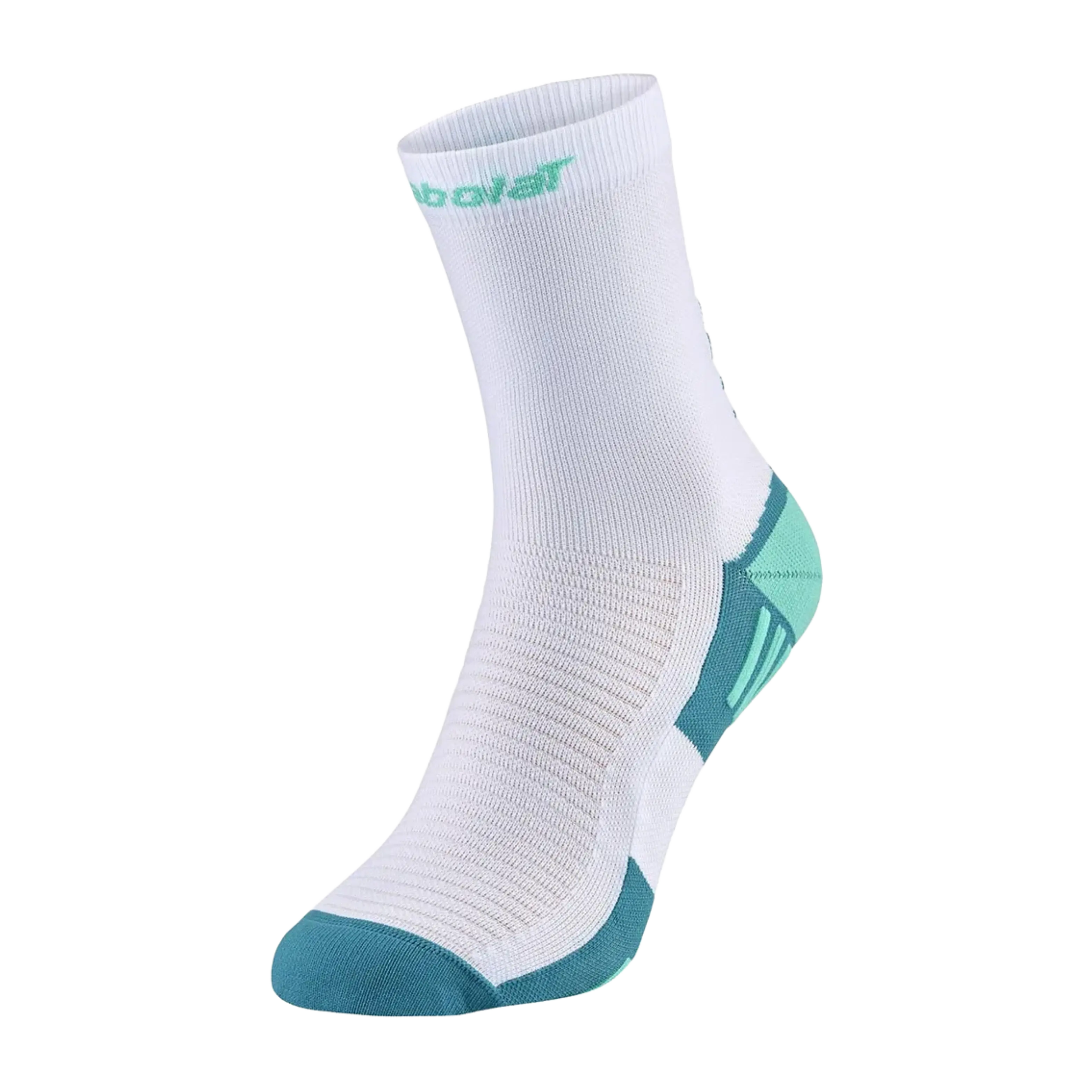 Babolat - Chaussettes de padel Hautes Blanc Vert