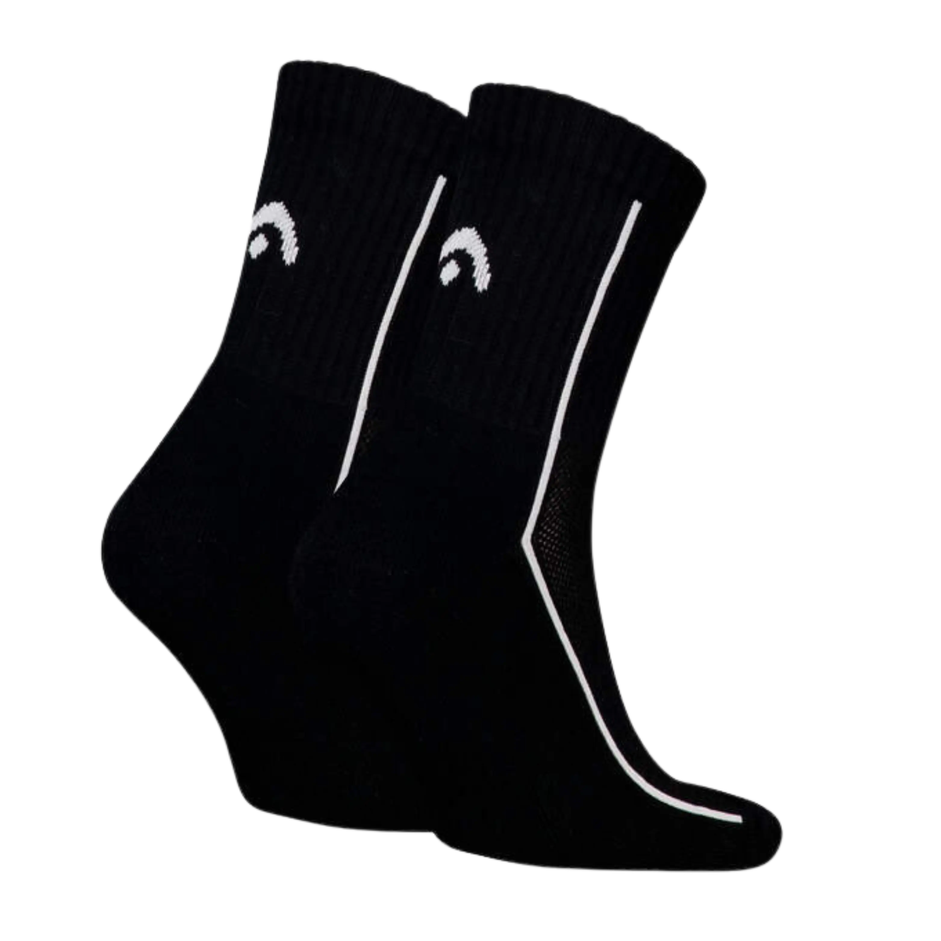 Chaussettes de padel Head Performance Short Crew Noir