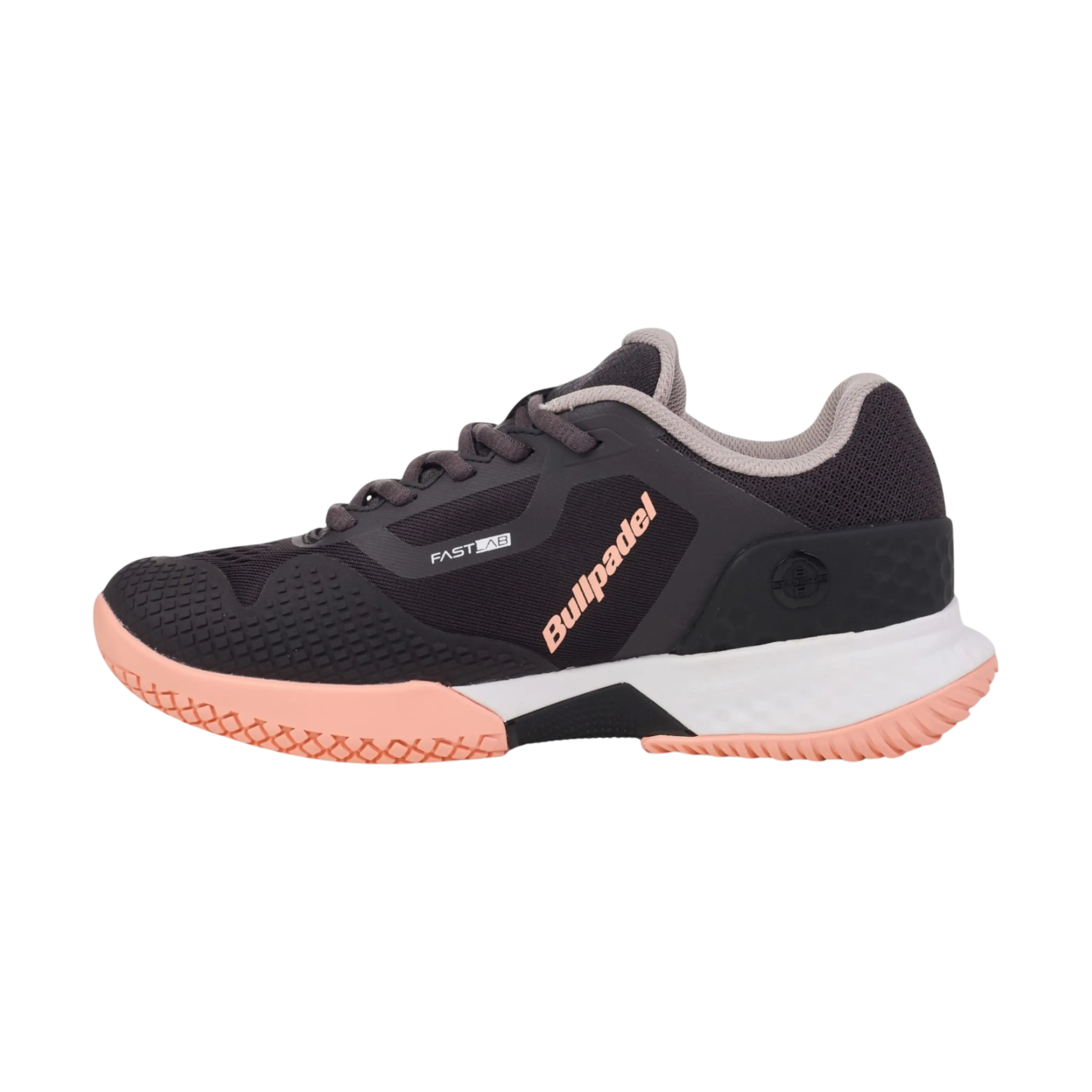 Chaussures de padel Bullpadel Pearl Vibram 25i Noir/Rose