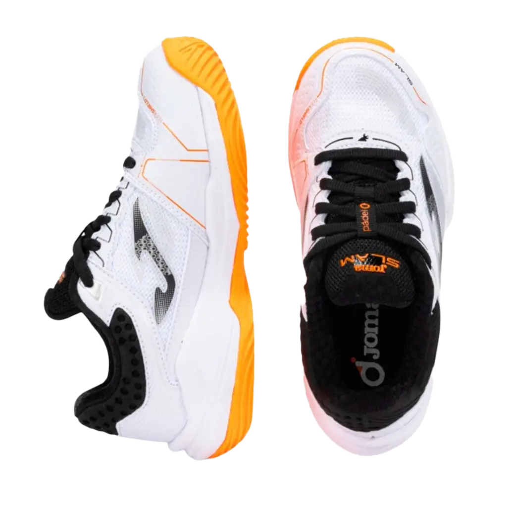 Chaussures de padel Joma Slam JR Boy 2502 Blanc
