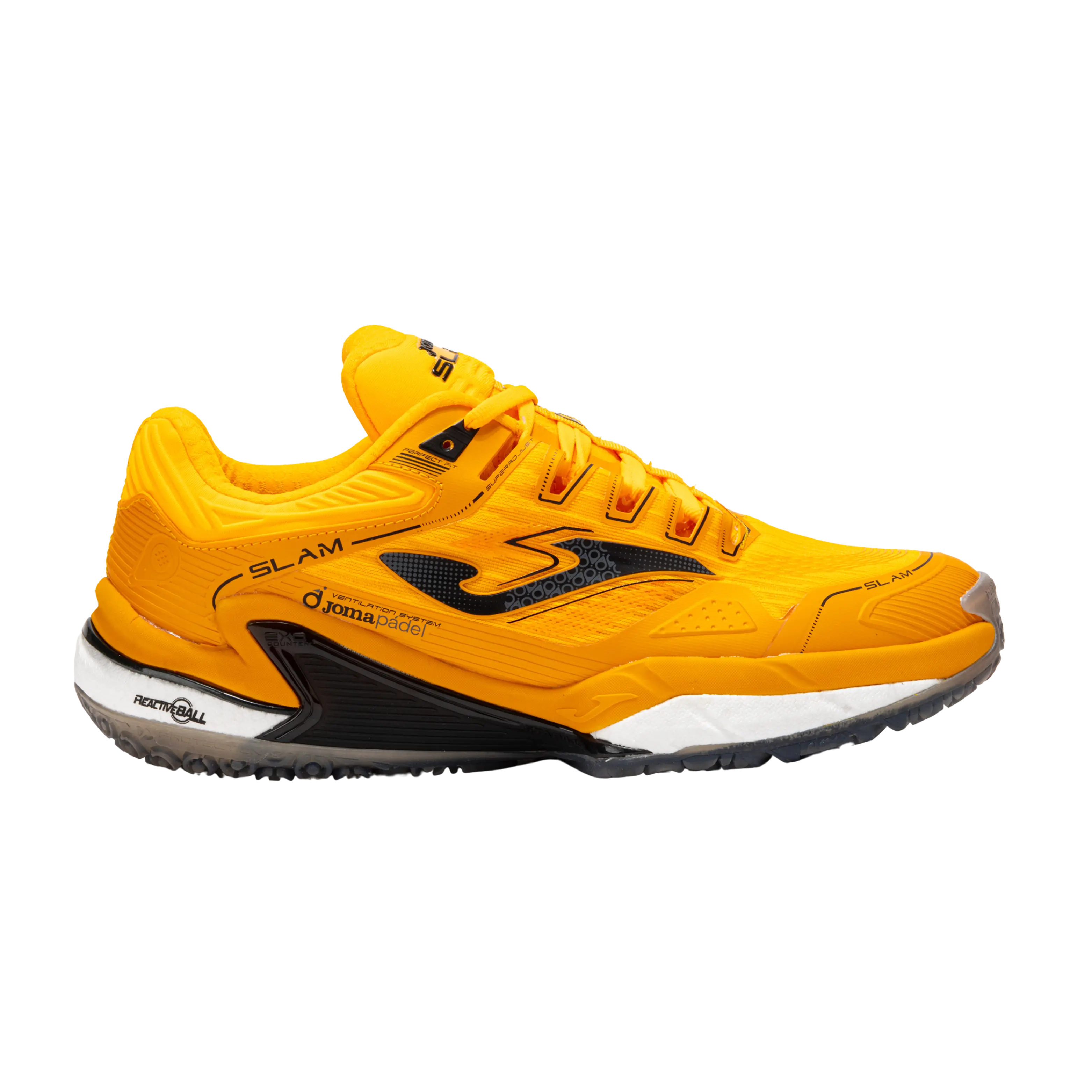 Joma - Chaussure de padel Slam 2508 Jaune