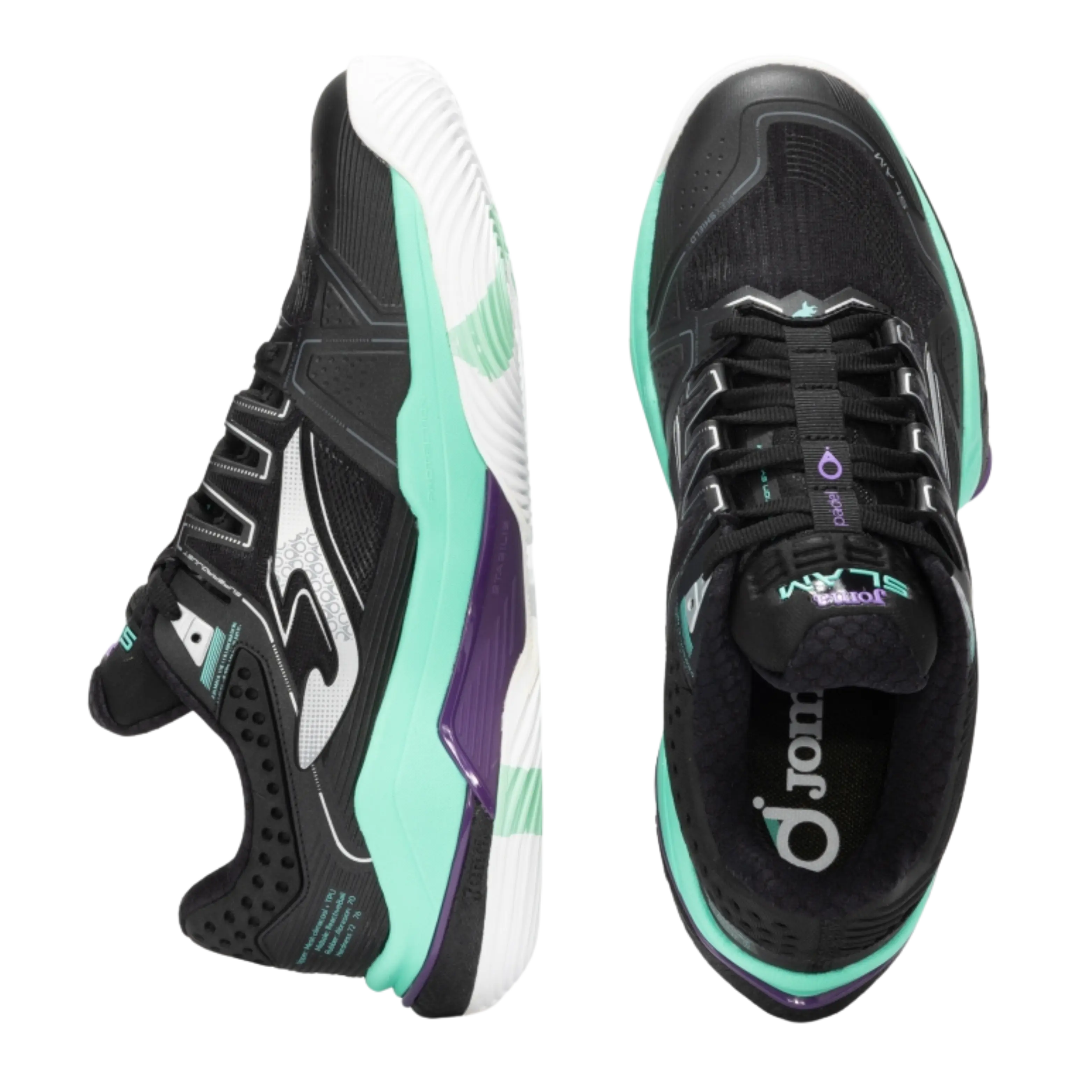 Joma - Chaussure de padel Slam 2501 Noir