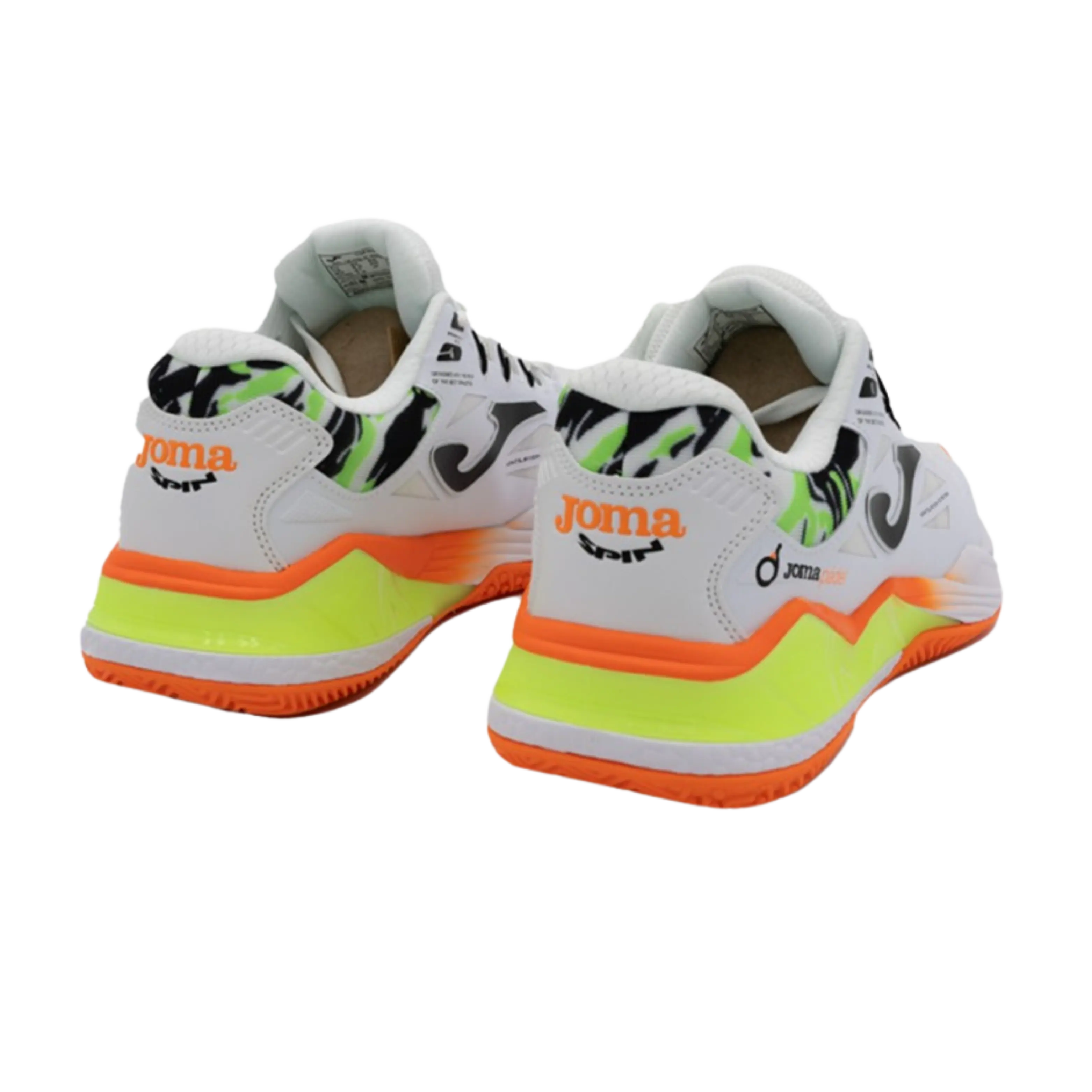 Joma - Chaussures de padel Spin 2502 Blanc