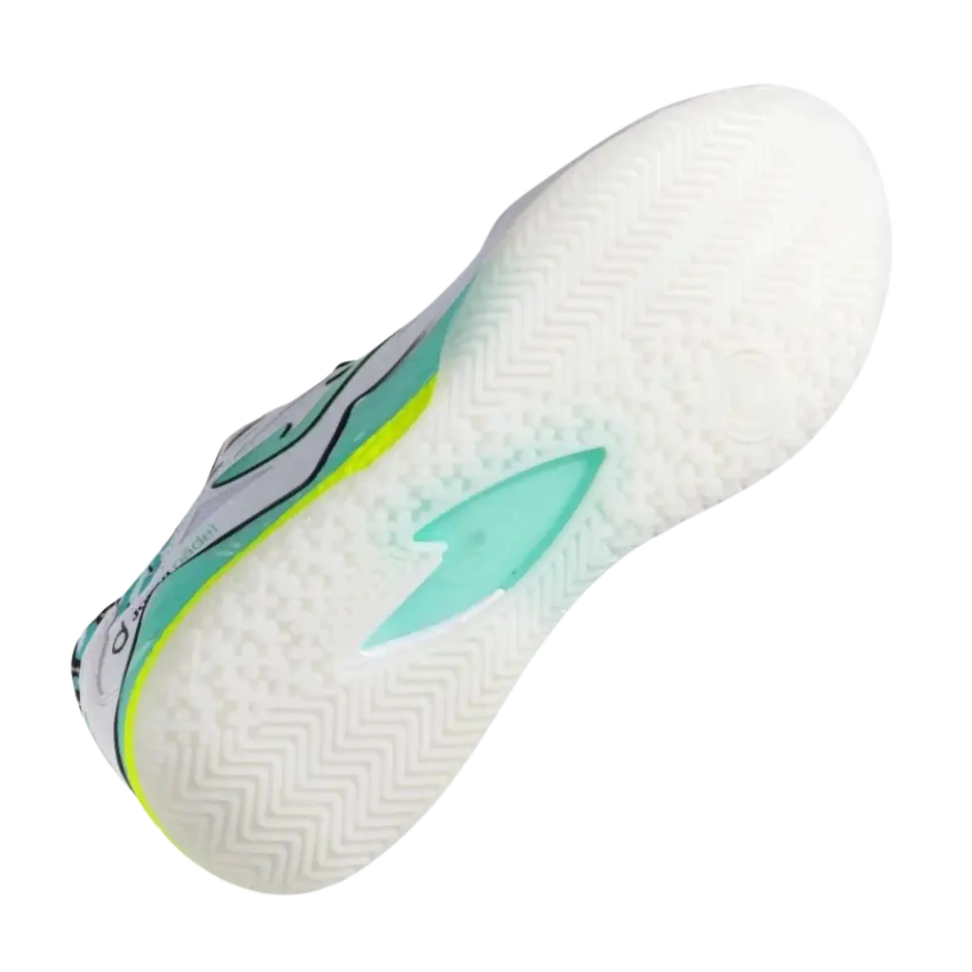 Joma - Chaussure de padel Spin Men 2542 Blanc Turquoise