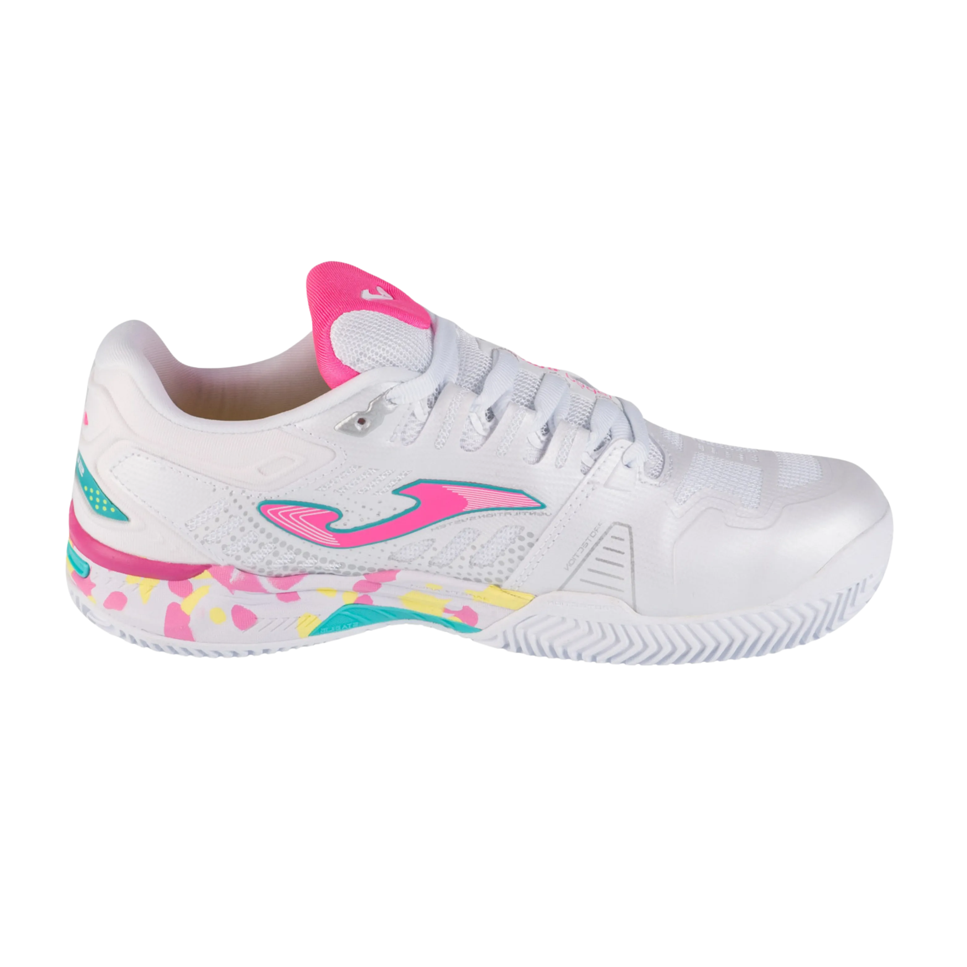 Joma - Chaussure de padel Slam Jr 2332 Blanc Rose
