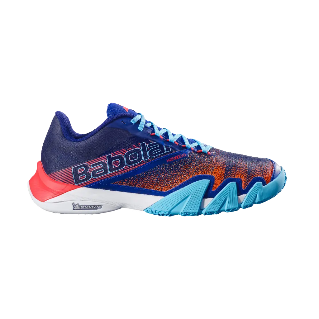 Babolat - Chaussures de Padel Jet Premura 2 Bleu/Rouge
