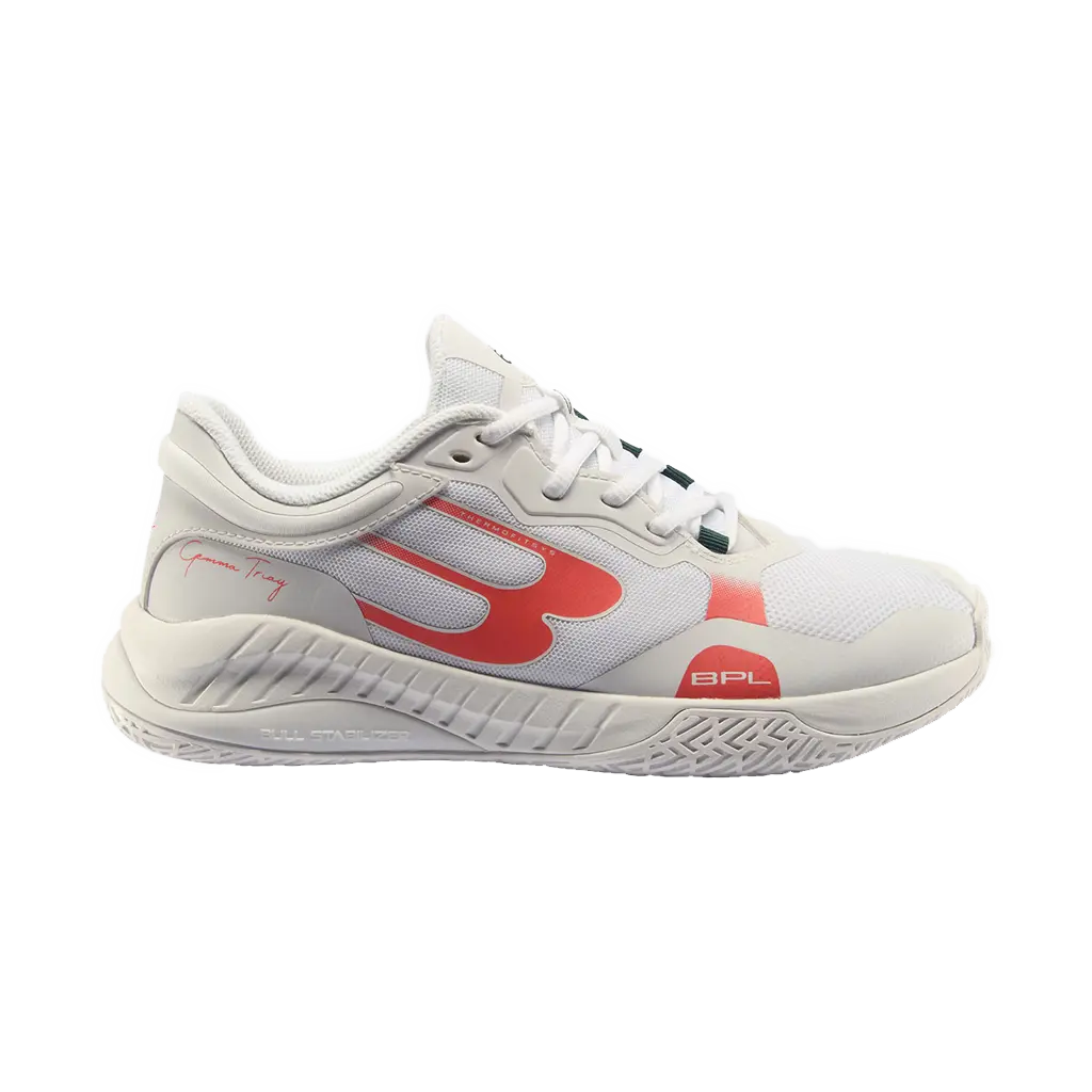 Bullpadel - Chaussures de padel Elite 23i Blanc/Corail Femme
