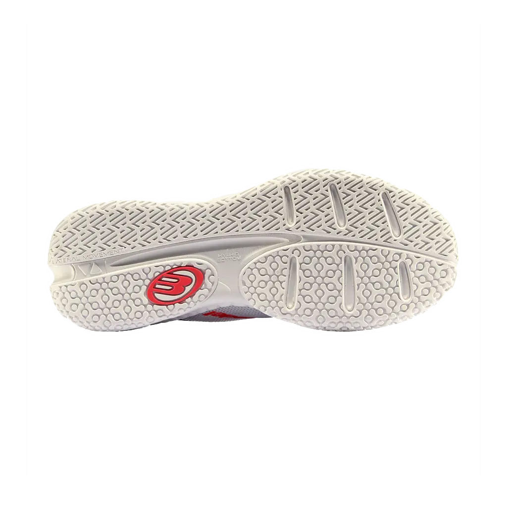 Bullpadel - Chaussures de padel Elite 23i Blanc/Corail Femme