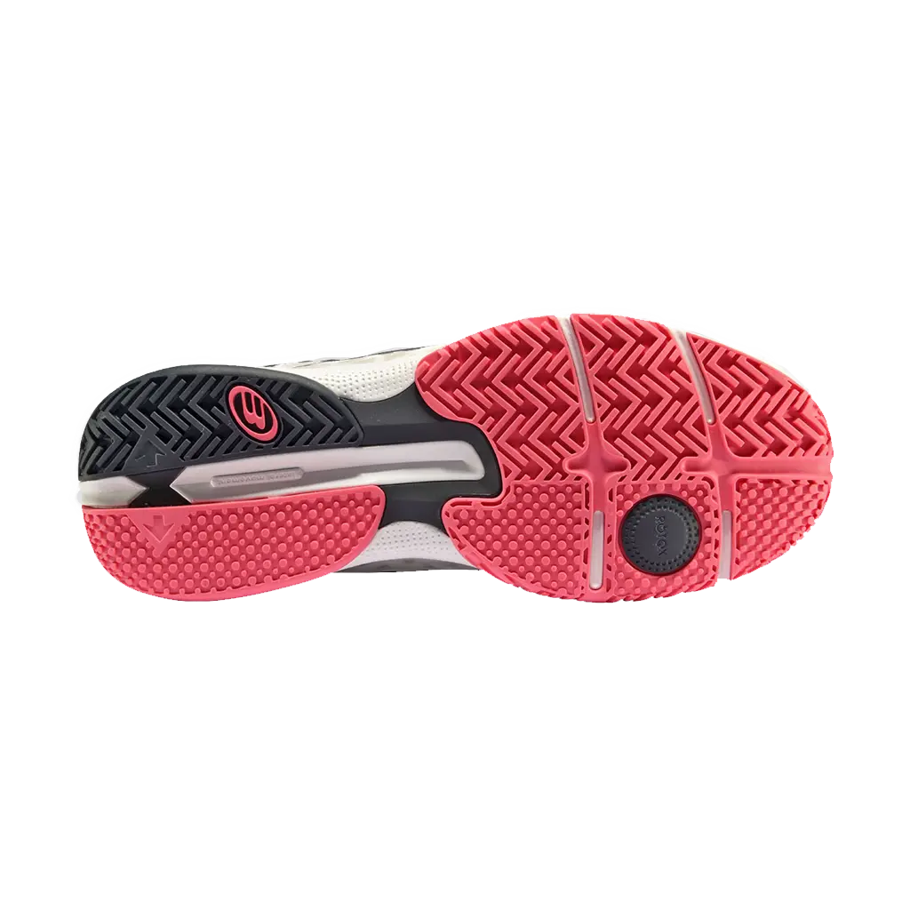 Bullpadel - Chaussures de padel Flow Blanc/Rose 24V Femme
