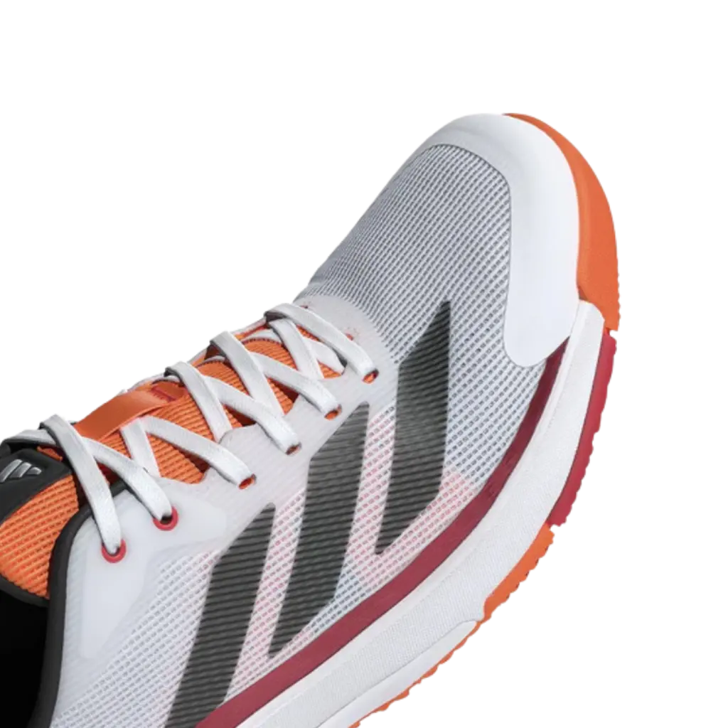 Chaussures de padel Adidas Crazyquick LS Blanc/Orange