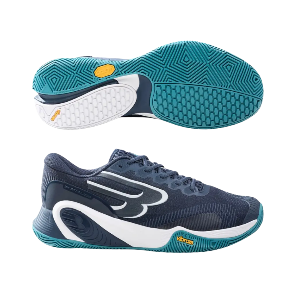 Chaussures de padel Bullpadel Hack Vibram 26V Bleu Marine