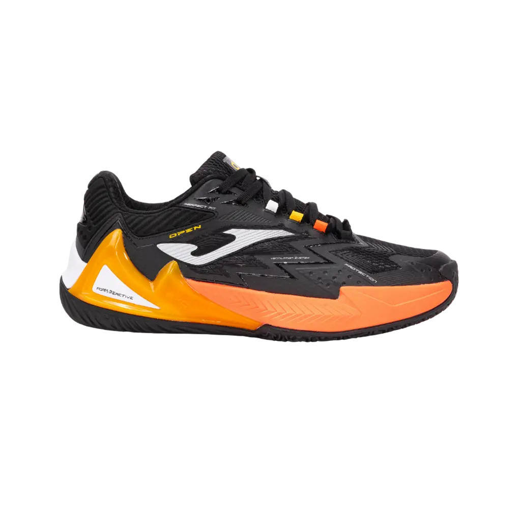 Chaussures de padel Joma Open 2501 Noir/Orange