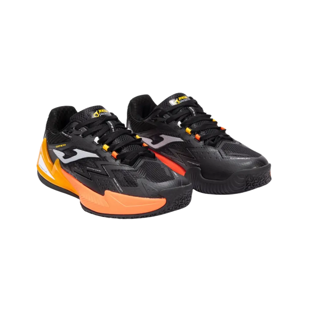 Chaussures de padel Joma Open 2501 Noir/Orange