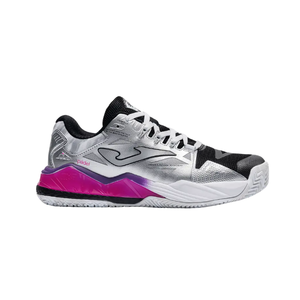 Chaussures de padel Joma Spin Lady 2612 Gris