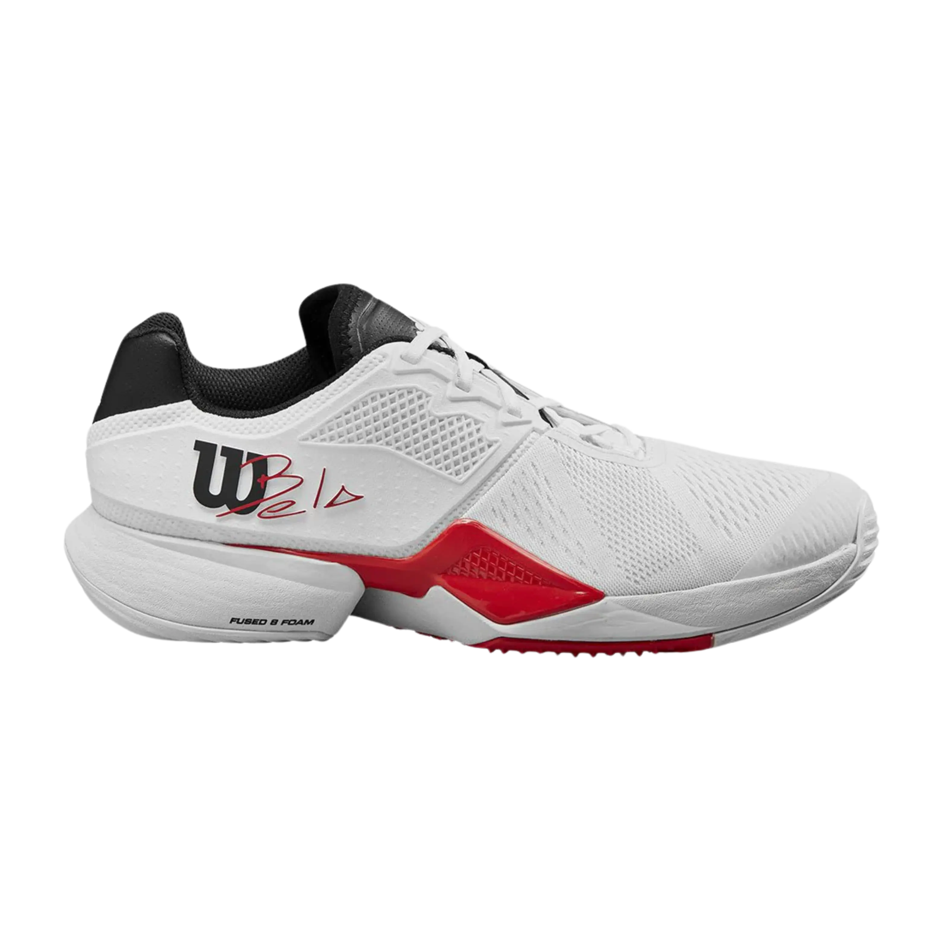 Chaussures de padel Wilson Bela Tour Blanc/Rouge