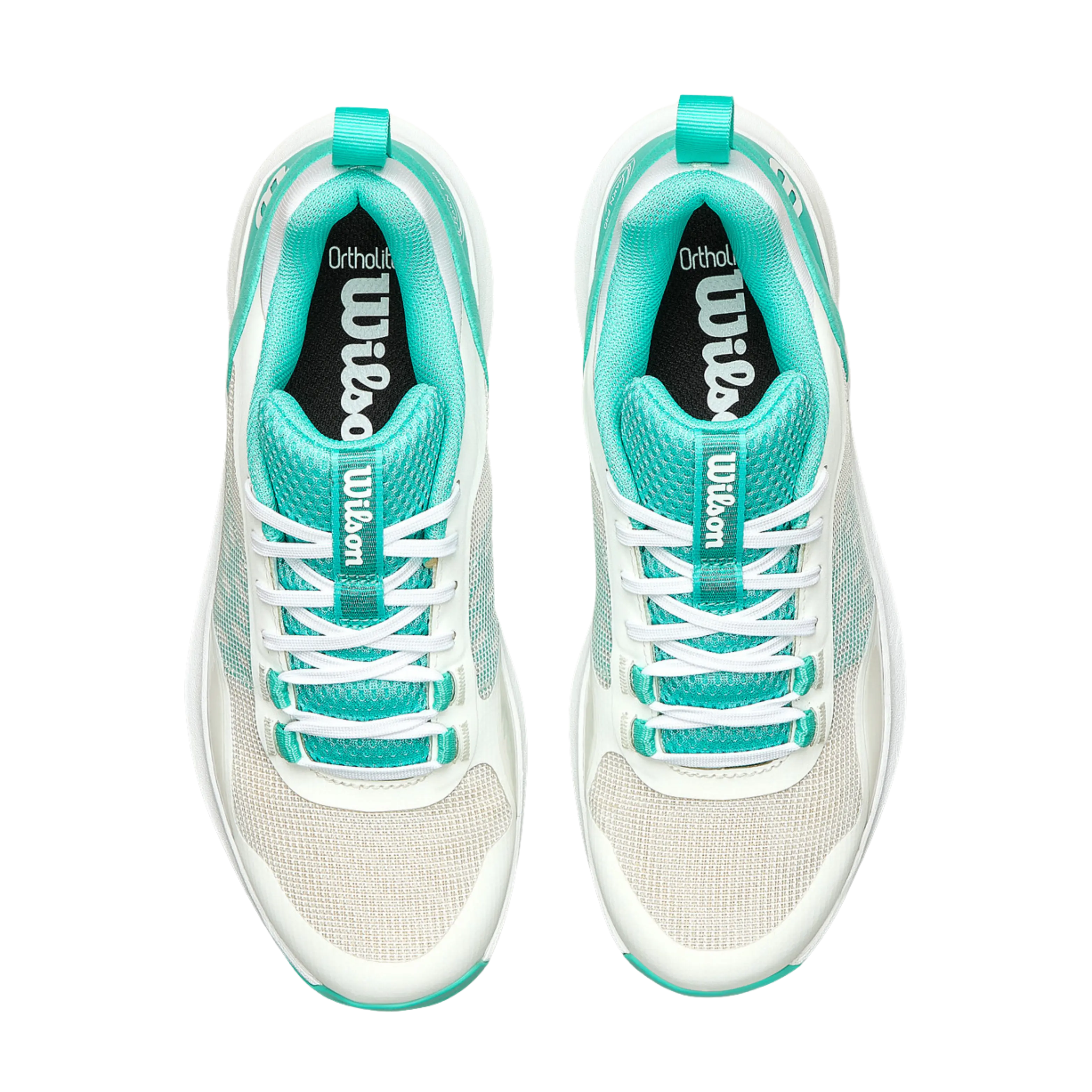 Chaussures de padel Wilson Hurakn Pro V2 Femme Blanc/Turquoise