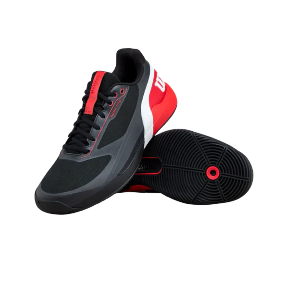 Chaussures de padel Wilson Rush Pro 5 Noir / Rouge