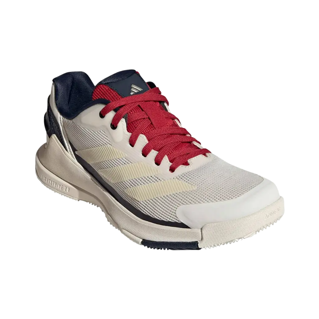 Chaussures de padel Adidas Crazyquick LS Blanc/Noir/Rouge Femme