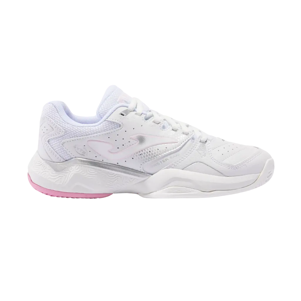 Joma - Chaussures de padel Master 1000 2302 Blanc/Rose Femme
