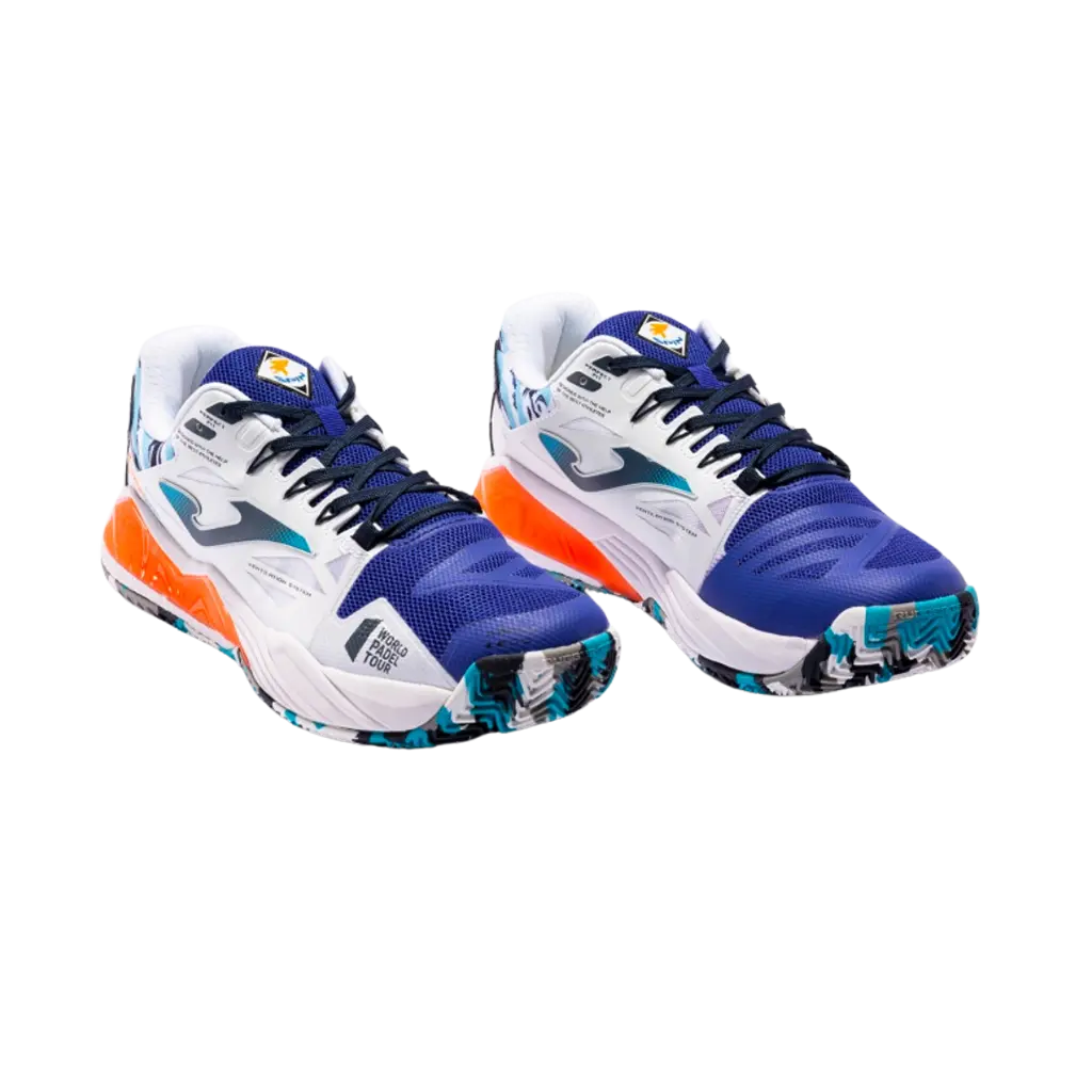 Joma - Chaussures de padel Spin 2304 Blanc Royal