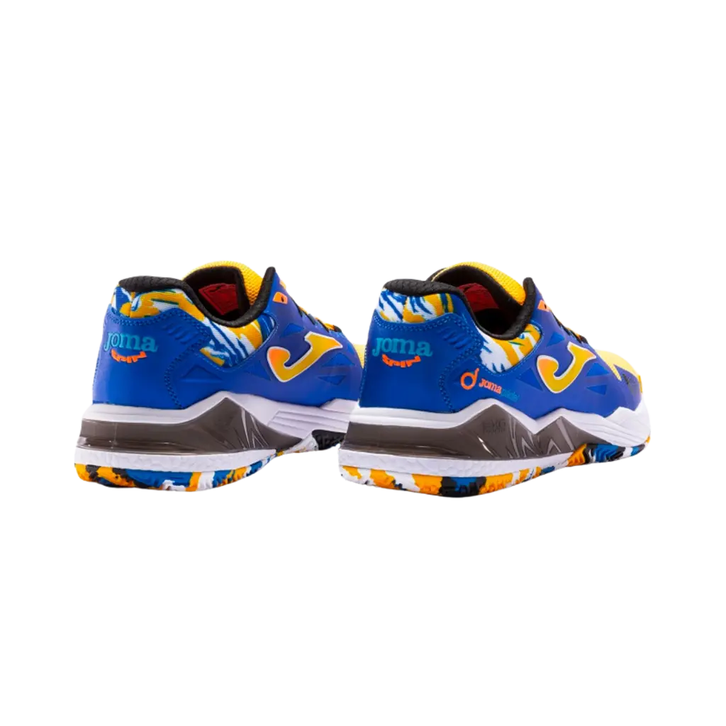 Joma - Chaussures de padel Spin 2308 Orange/Royal