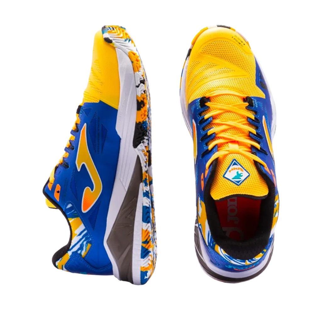 Joma - Chaussures de padel Spin 2308 Orange/Royal