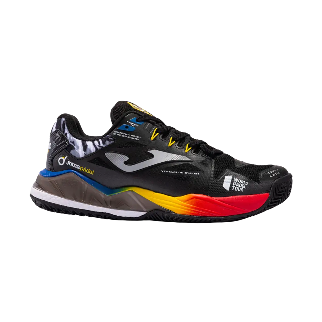 Joma - Chaussures de padel Spin 2321 Noir
