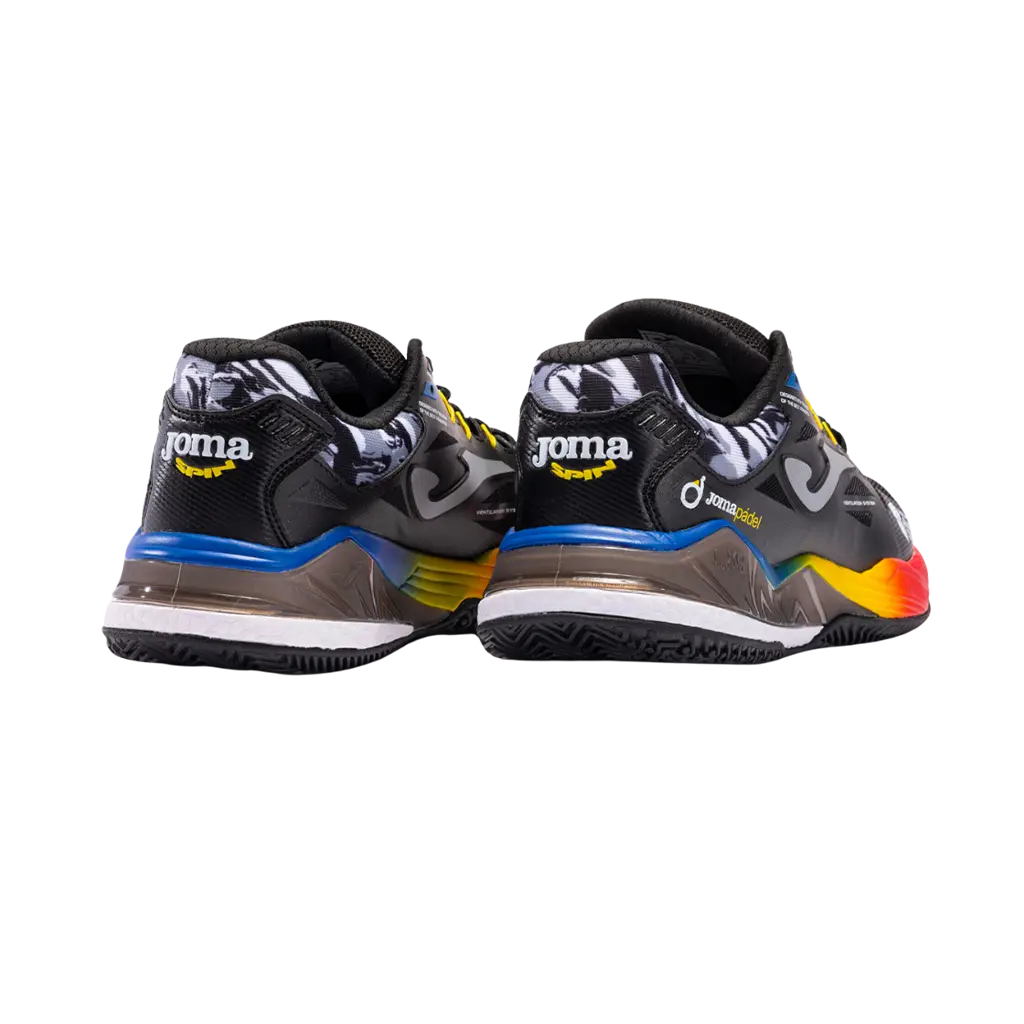 Joma - Chaussures de padel Spin 2321 Noir