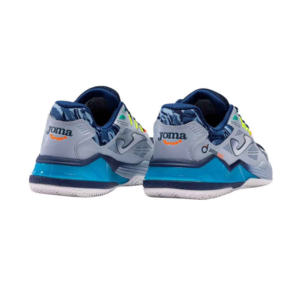 Joma - Chaussures de padel Spin 2322 Bleu/Marine