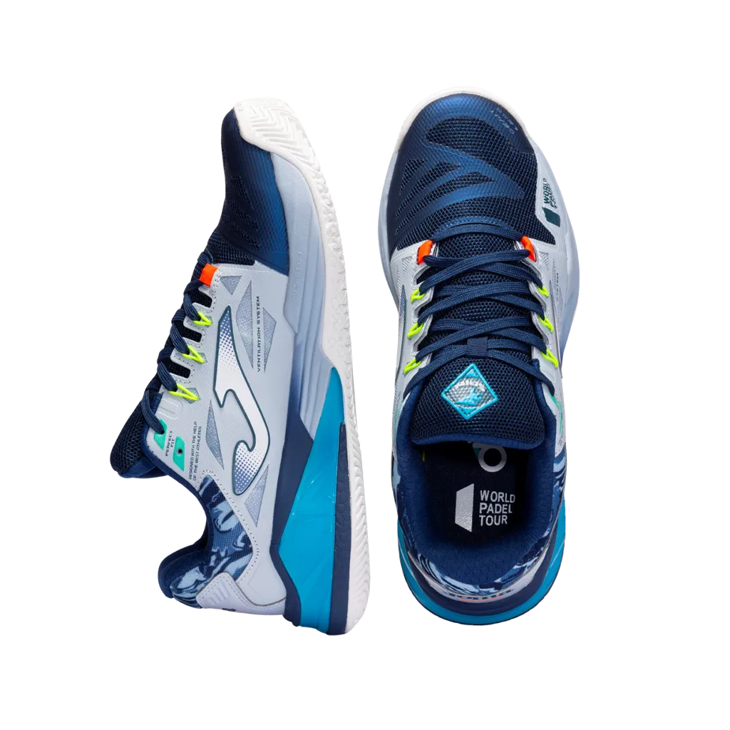 Joma - Chaussures de padel Spin 2322 Bleu/Marine