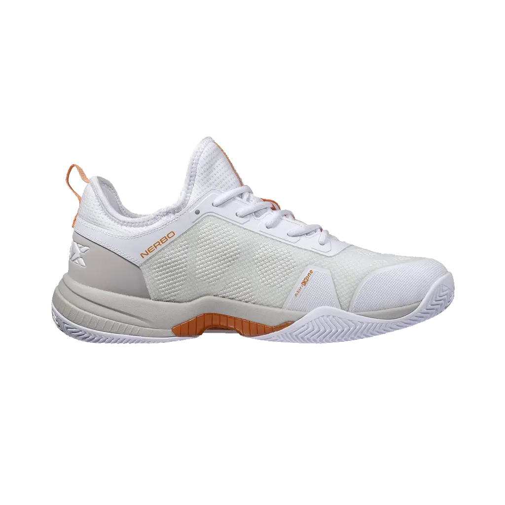 Nox - Chaussures de padel Nerbo Lux Blanc/Orange