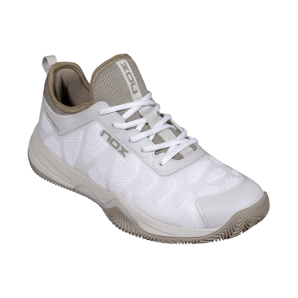 Chaussures de padel Nox Nerbo Blanc/Marron