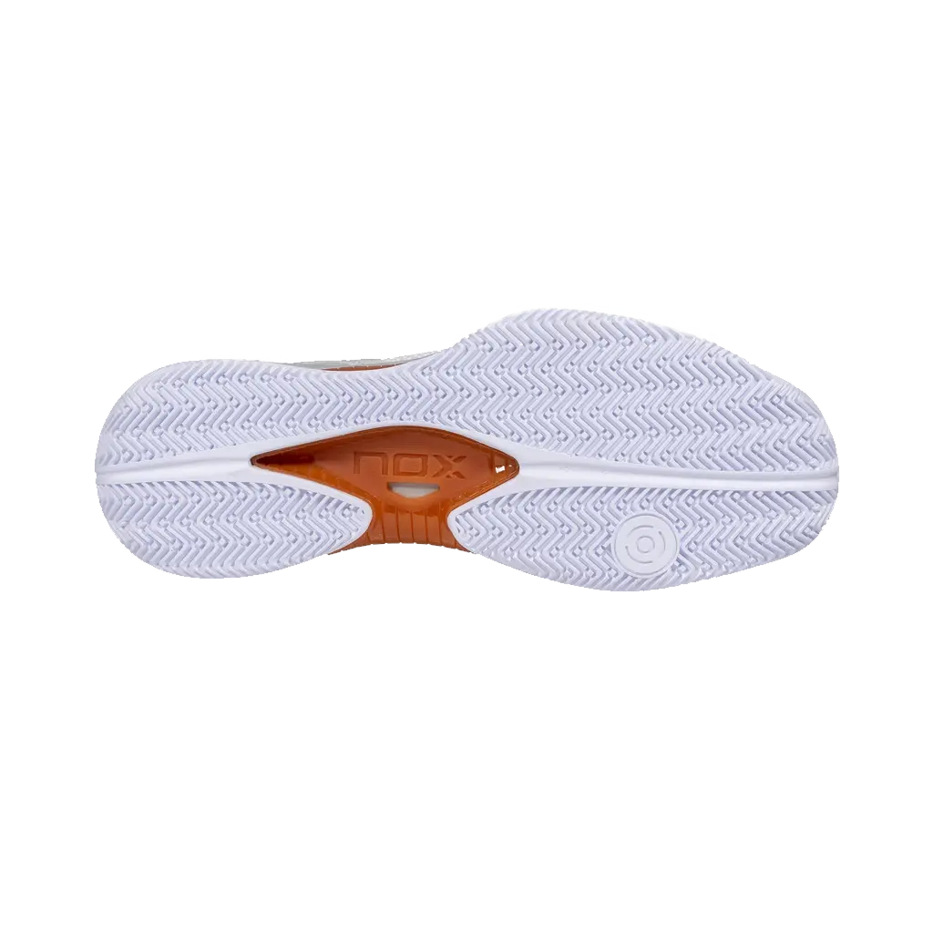Nox - Chaussures de padel Nerbo Lux Blanc/Orange