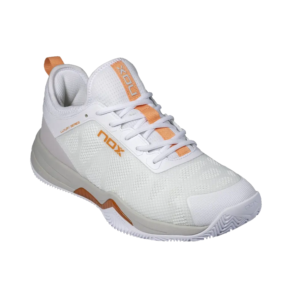 Nox - Chaussures de padel Nerbo Lux Blanc/Orange