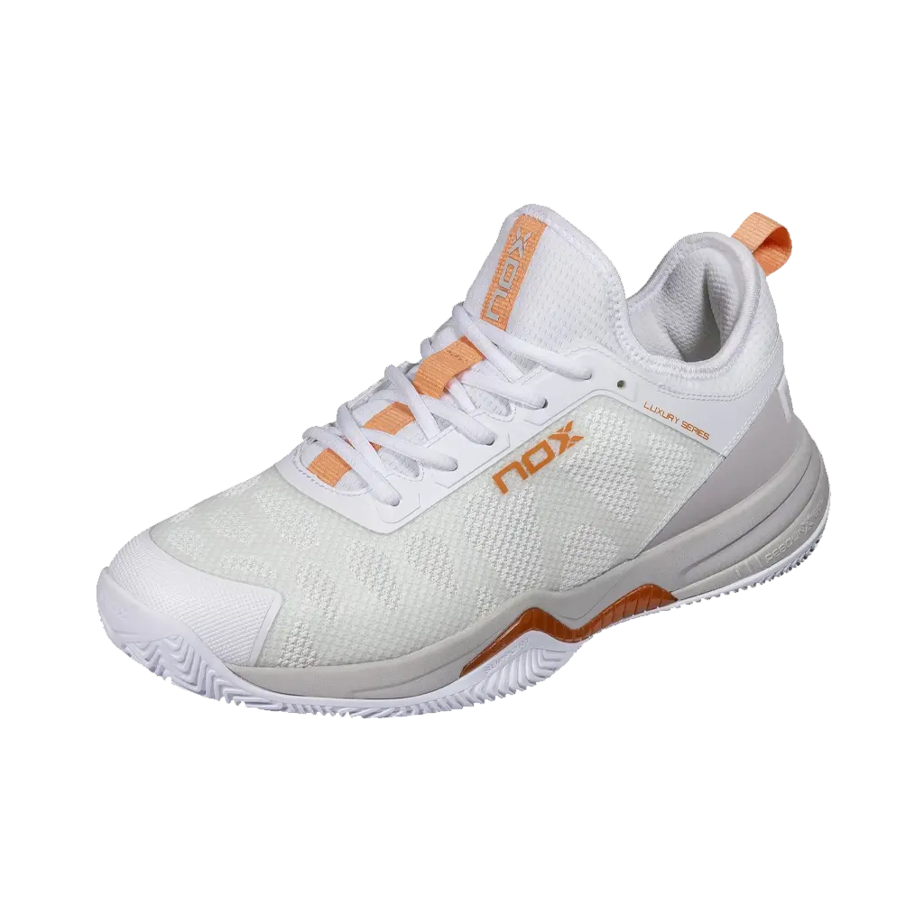 Nox - Chaussures de padel Nerbo Lux Blanc/Orange