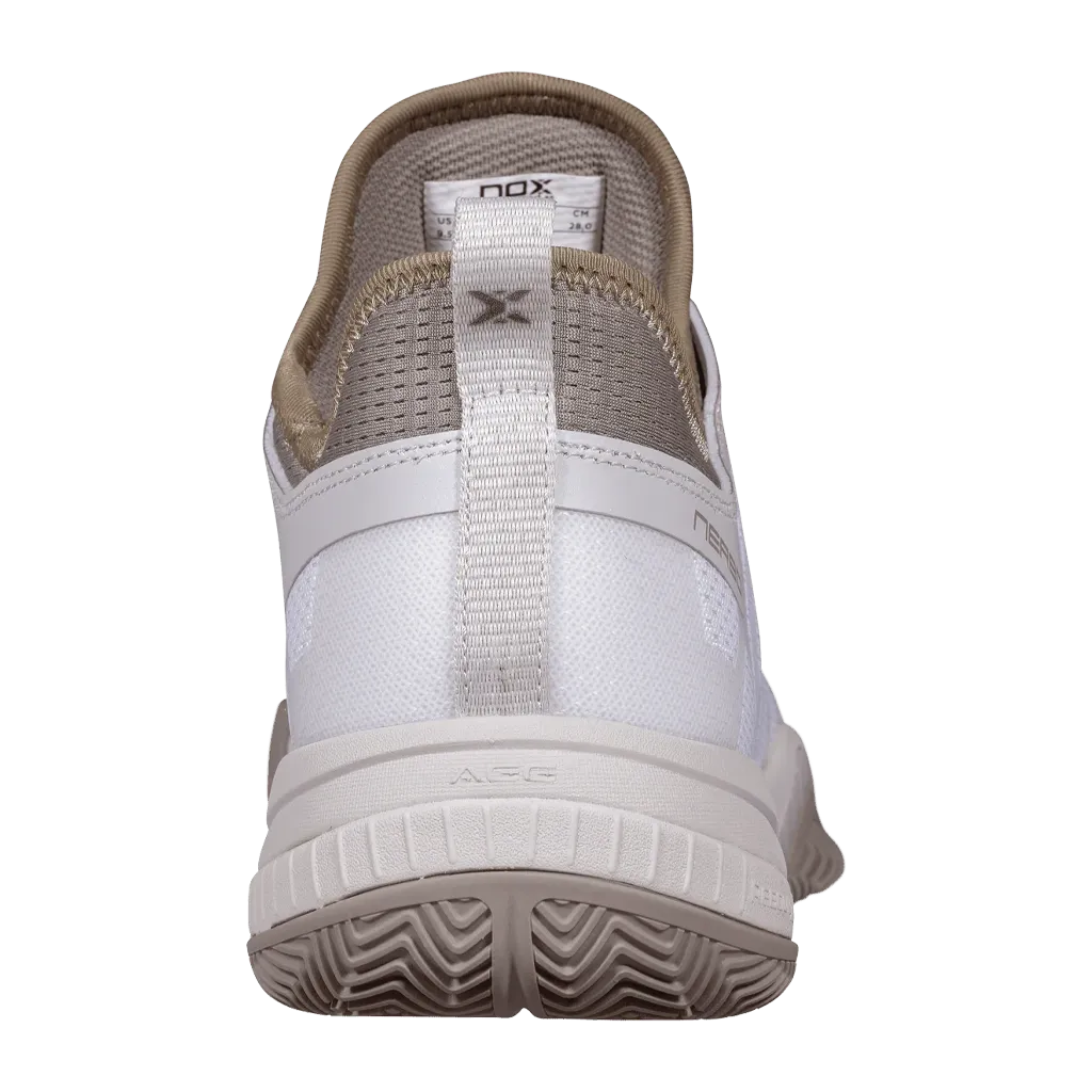 Chaussures de padel Nox Nerbo Blanc/Marron